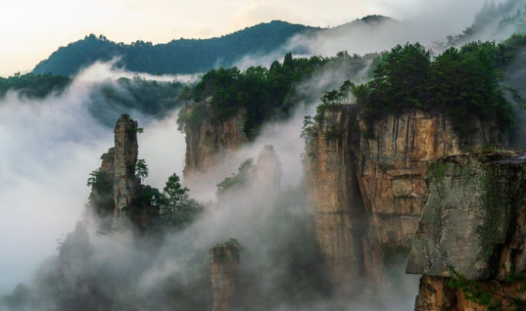 הפארק הלאומי ג'אנגג'יאג'יה, סין (צילום: צילום מסך אינסטגרם)
