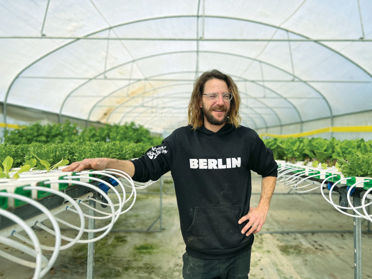 החממה ההידרופונית בחבל מודיעין