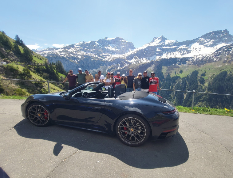 אדרנלינה אקספיריאנס נהיגה ברכבי פורש במעבר קלאוזן שוויץ 