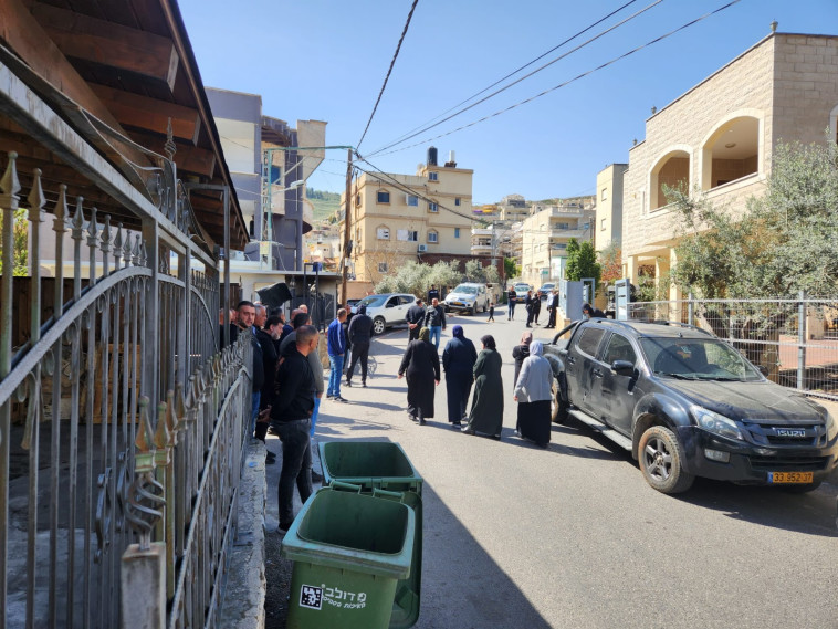 כפר כנא לאחר רצח ביאן עבאס (צילום: אלי אשכנזי, וואלה!)