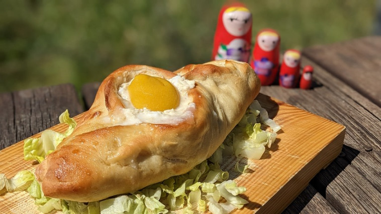 חצ'פורי טבעוני של ניבה בנטו. 35 שח