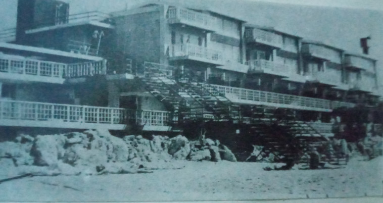 אזור נחיתת הכוחות הישראלים בלבנון