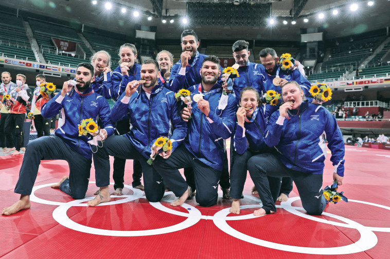 נבחרת ישראל בג'ודו (צילום: gettyimages)