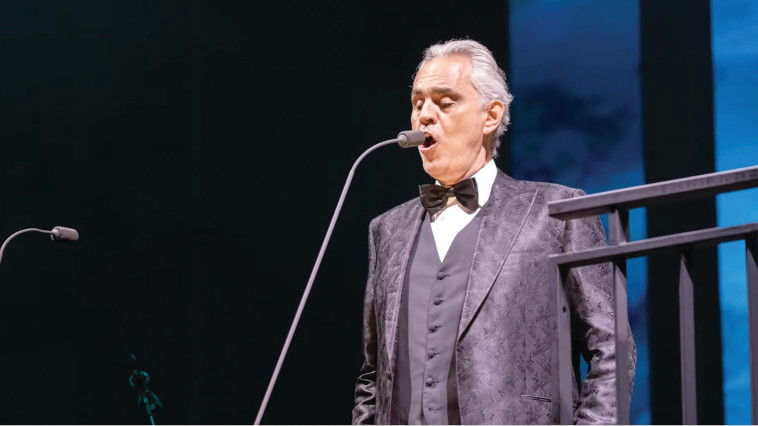 אנדראה בוצ'לי בישראל, יוני 2022