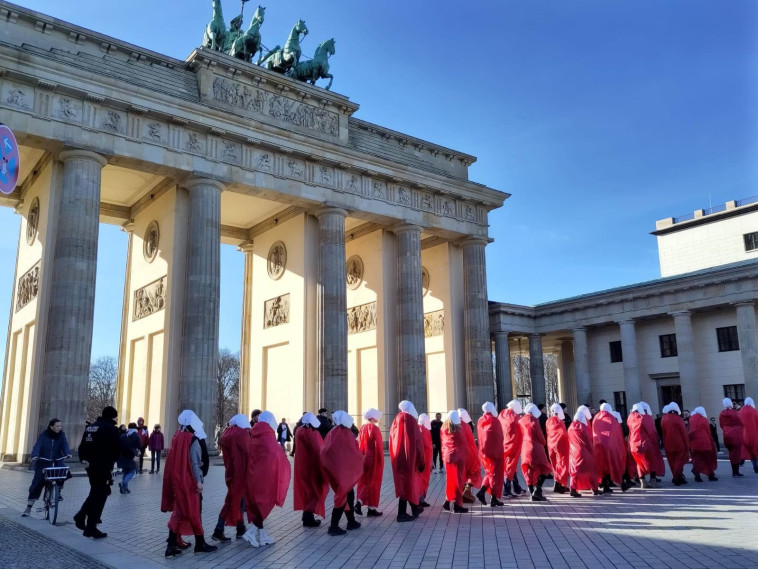 ההפגנה נגד נתניהו בגרמניה