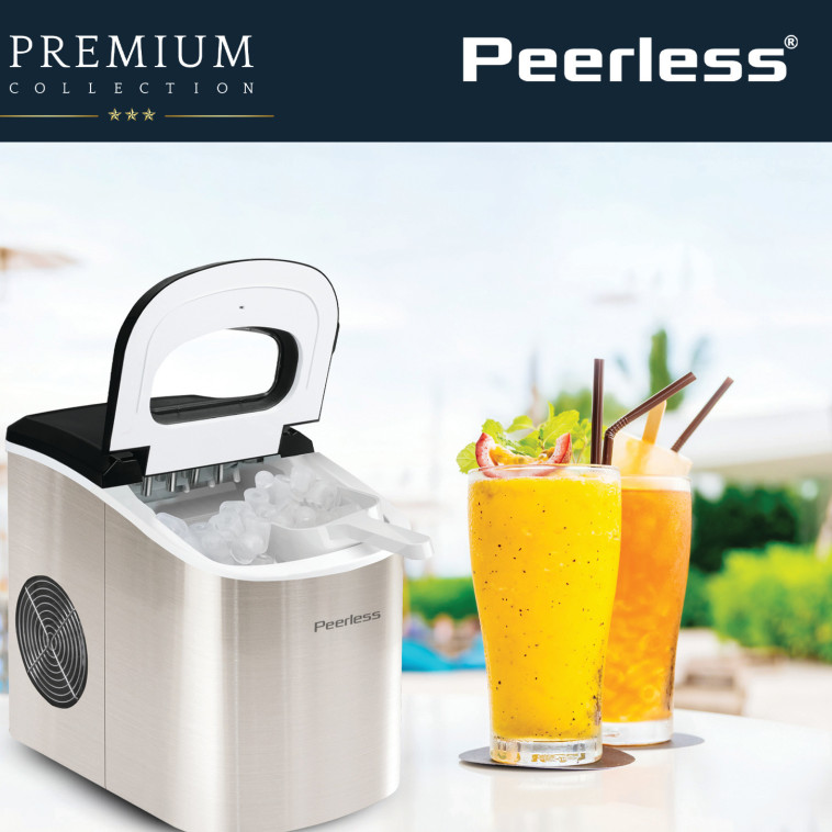 9. מכונה ביתית לייצור קרח 