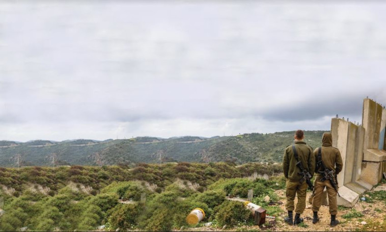 גבול לבנון (צילום: דוד כהן, פלאש 90)