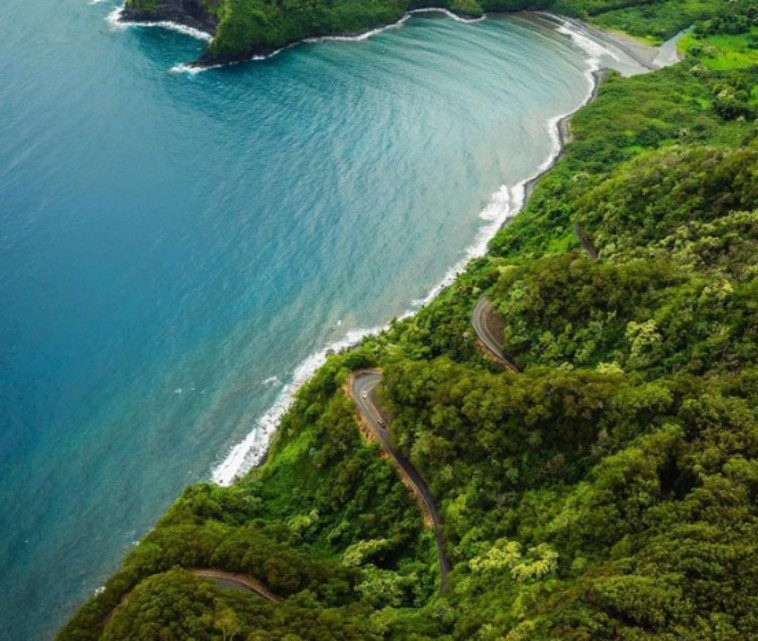 כביש האנה, הוואי, ארה''ב (צילום: צילום מסך אינסטגרם)
