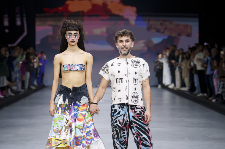 דוד וקסלר, שבוע האופנה קורנית FAC תל אביב 2023 (צילום: Haydon Perrior @haydonperrior)