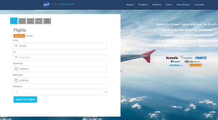 אתר הזמנות מתחזה