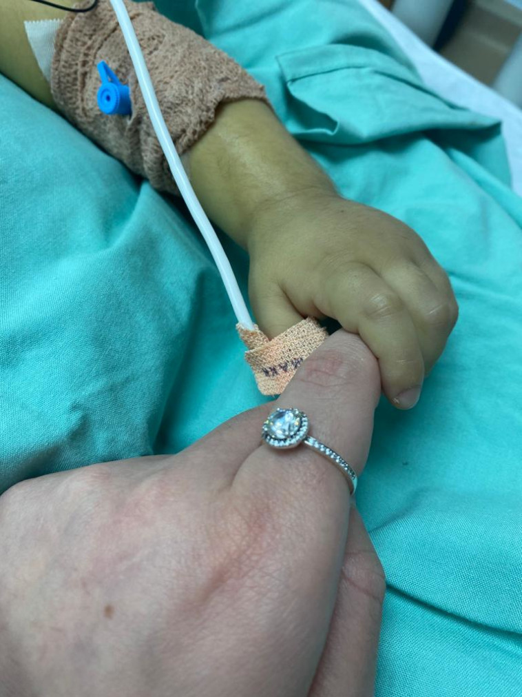 אונת כבד של אור אשכר ז''ל הושתלה בתינוק בן שנה (צילום: מרכז שניידר לרפואת ילדים)