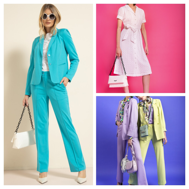 קרייזי ליין: ג'קט 259.90 שח. מכנסיים/ חולצת הדפס 199.90 ש''ח. שמלה 269 ש''ח