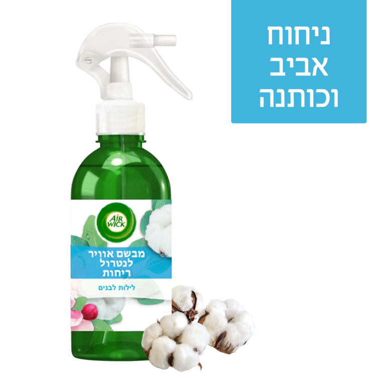 ספריי מבשם אוויר נטול גז של ''איירוויק''