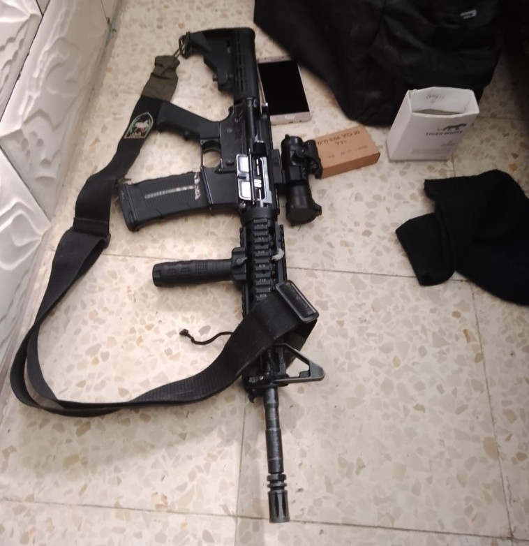 הנשק שעל פי החשד שימש לביצוע הפיגוע