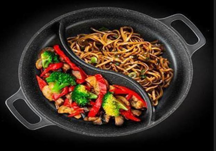 סיר מחולק BLACK MARBLE מבית Food appeal