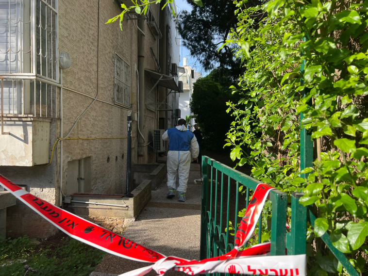 זירת רצח דריה ליטל ז''ל בחיפה