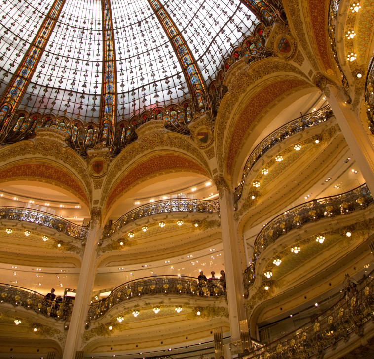 Galerie Lafayette in Paris (Photo: Inimage)