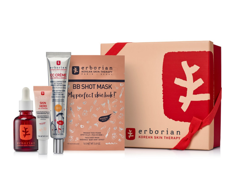 מארזים של מותג הטיפוח אירבוריאן לחג