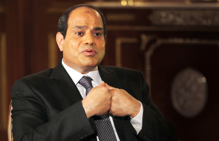 נשיא מצרים א-סיסי (צילום: רויטרס)