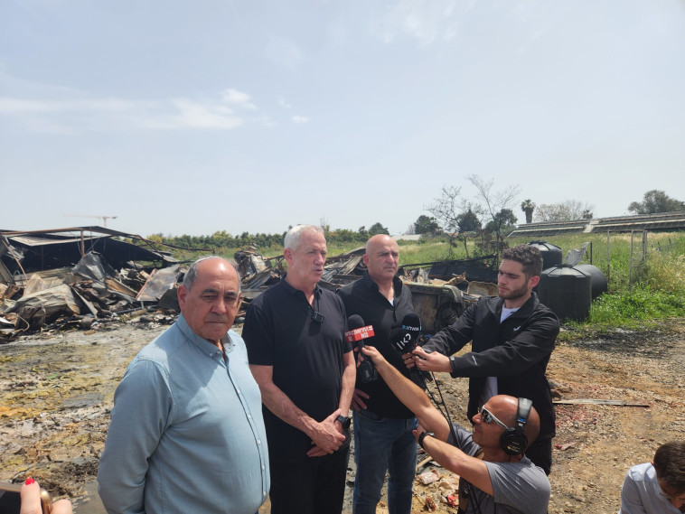 גבי נעמן, בני גנץ, משה דוידוביץ