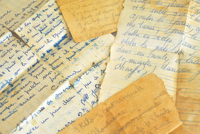 מתכונים בכתב ידה של אמי אסתר, ז''ל