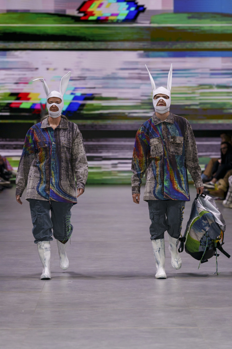 מתוך תצוגת האופנה של JOR-D בשבוע האופנה קורנית FAC 2023 תל אביב