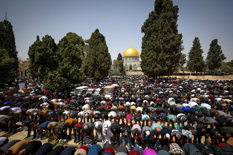 תפילת יום שישי בהר הבית