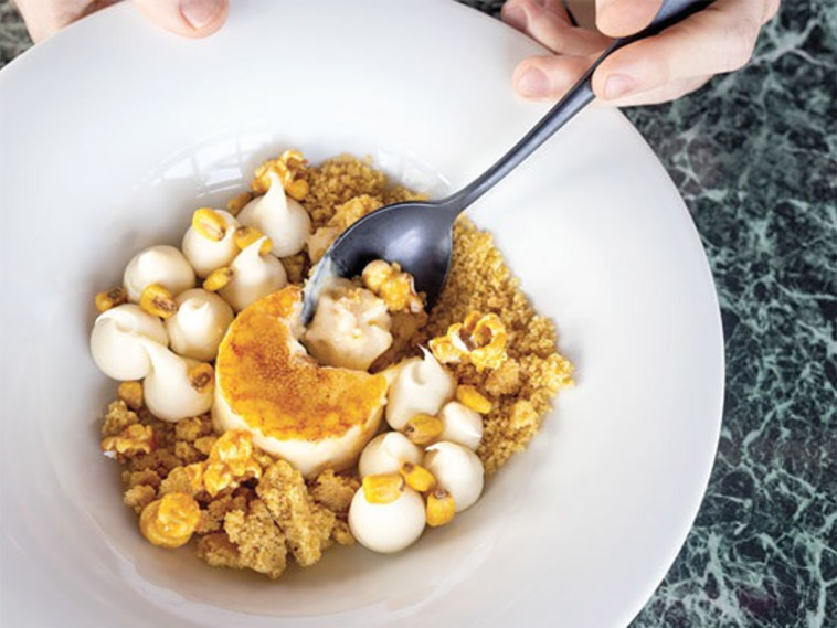 קרם ברולה תירס