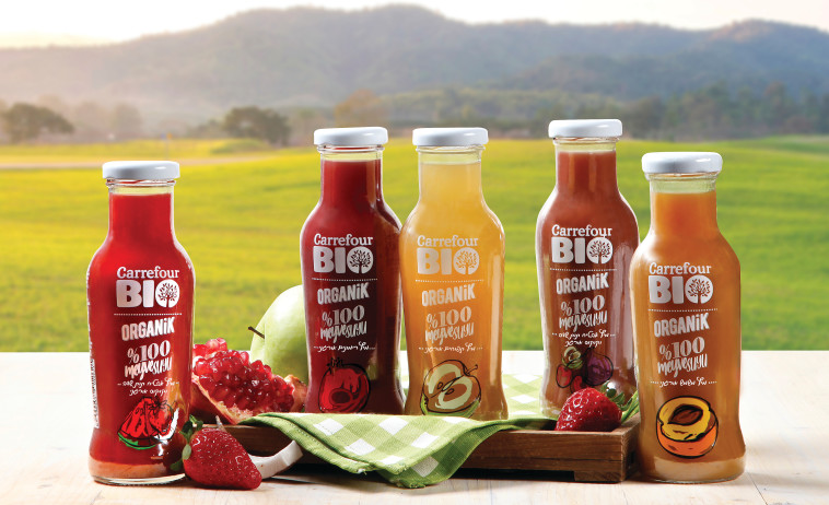 מיצים אורגניים של קרפור