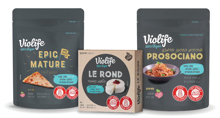 המוצרים הטבעוניים של violife