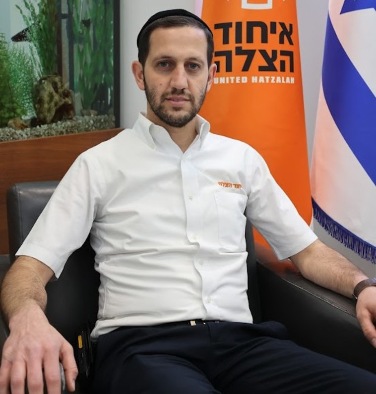 אריאל בן דוד, מנהל מיזם 'תן כבוד' בארגון 'איחוד הצלה' 