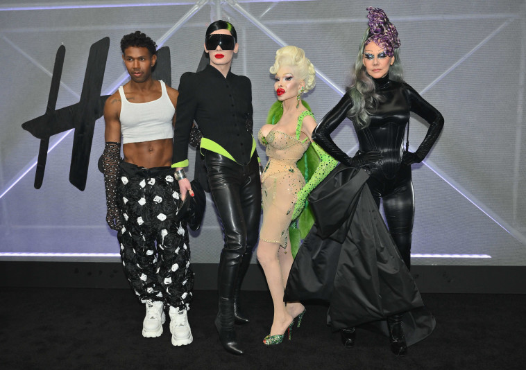 אורחים שהגיעו לאירוע ההשקה העולמי של Mugler H&amp;M 