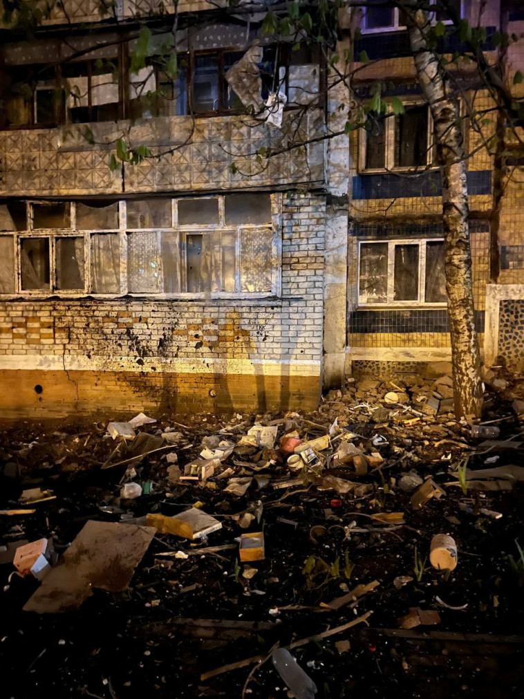 הרס בעיר בלגורוד (צילום: Valentin Demidov via Telegram/Handout via REUTERS)