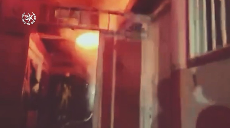 ההצתה במתחם הפועל ת''א