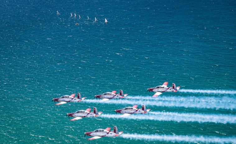 מטוסי עפרוני במטס חיל האוויר ביום העצמאות