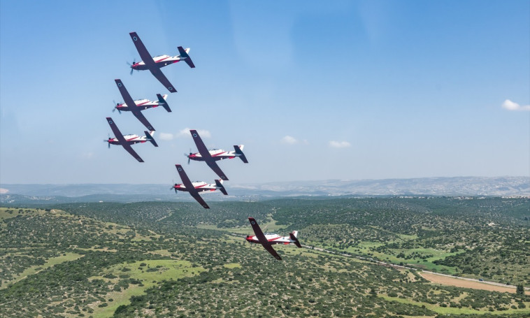 מטס חיל האוויר ביום העצמאות