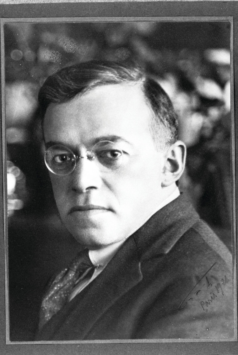 זאב ז'בוטינסקי, 1926 (צילום: לע''מ)
