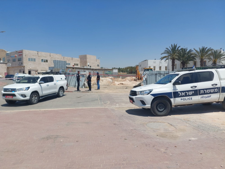 זירת אירוע הירי בתל שבע