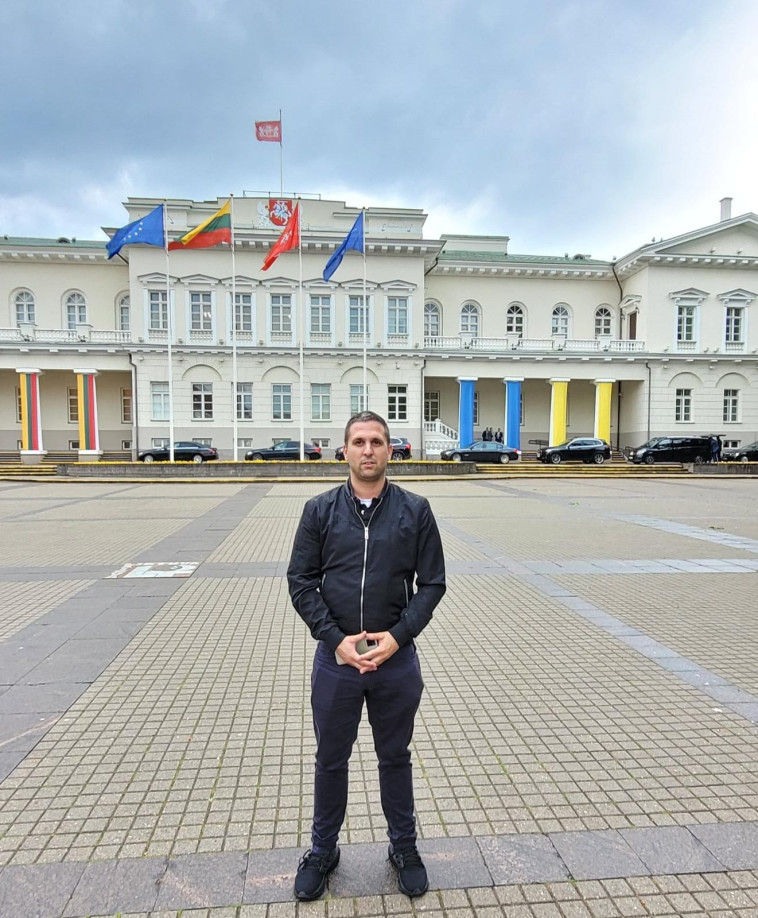 מתן וסרמן בביקור במדינות הבלטיות