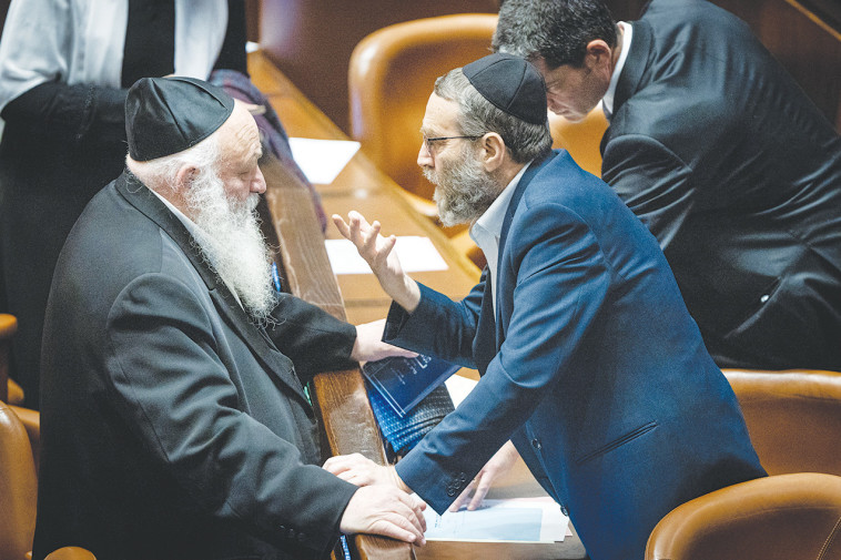 גפני וגולדקנופף בכנסת 