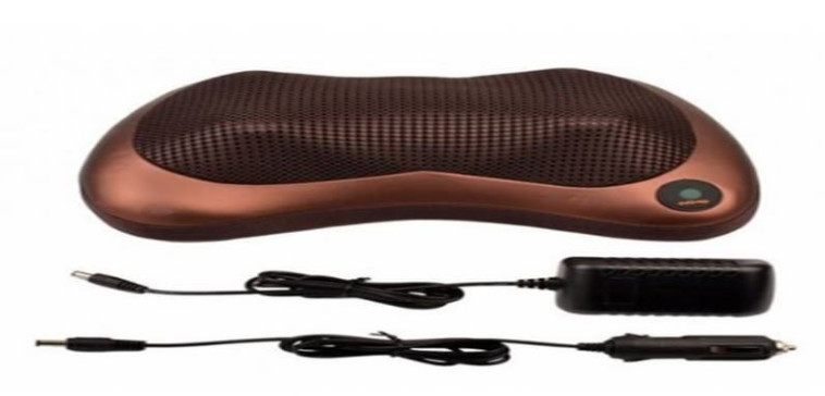 כרית עיסוי שיאצו Shiatsu לצוואר ולגב 