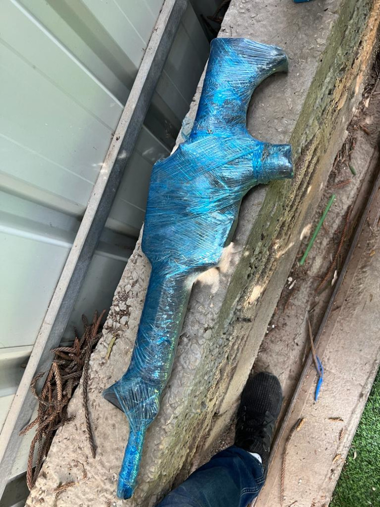 רובה שנתפס כחלק מהפעילות המבצעית בלוד