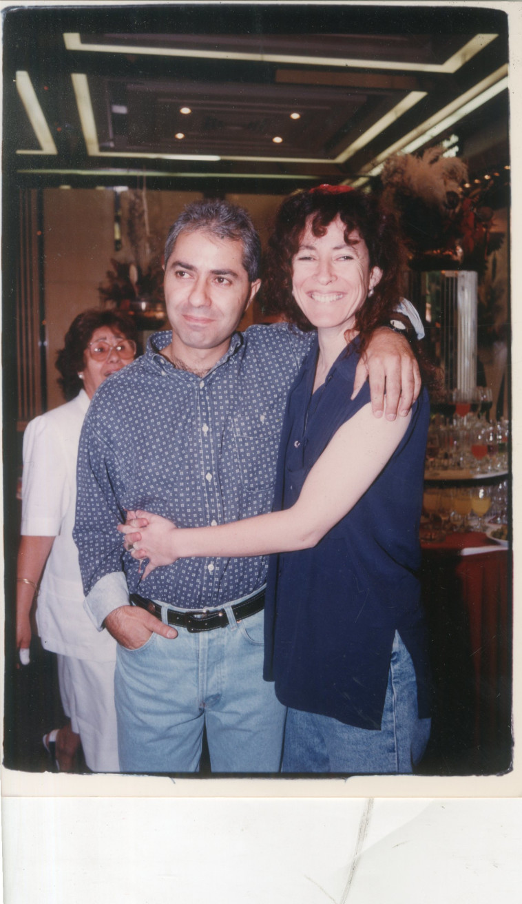 שמוליק בודגוב עם יהודית רביץ שנת 92 