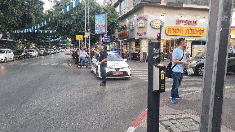 הפגיעה הישירה ברחובות: הרחוב נחסם לתנועה
