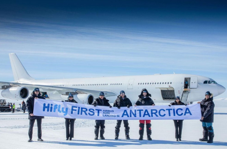 מטוס HiFly לאנטרקטיקה