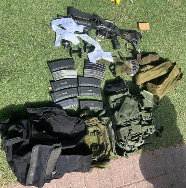 אמצעי הלחימה שהוחרמו במהלך פעילות הכוחות