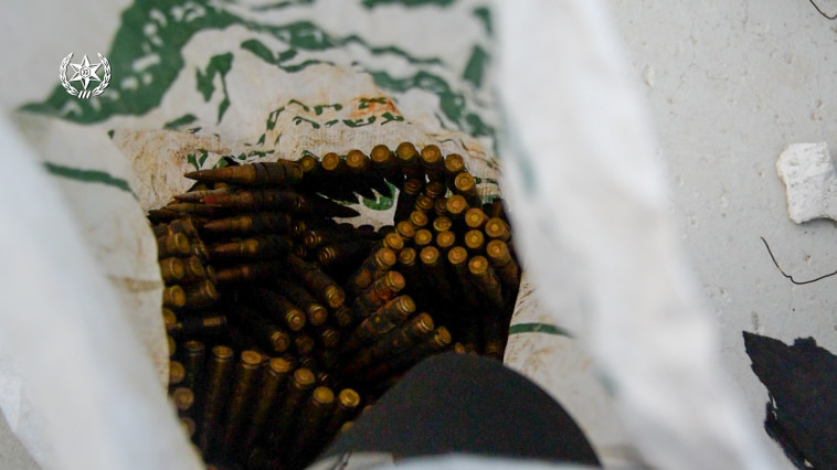 התחמושת שנמצאה בדירה בנצרת