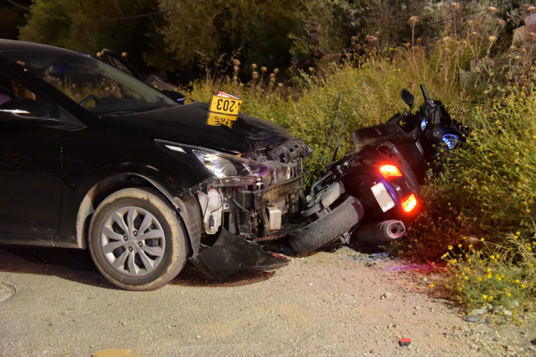 זירת אירוע הירי בעין מאהל