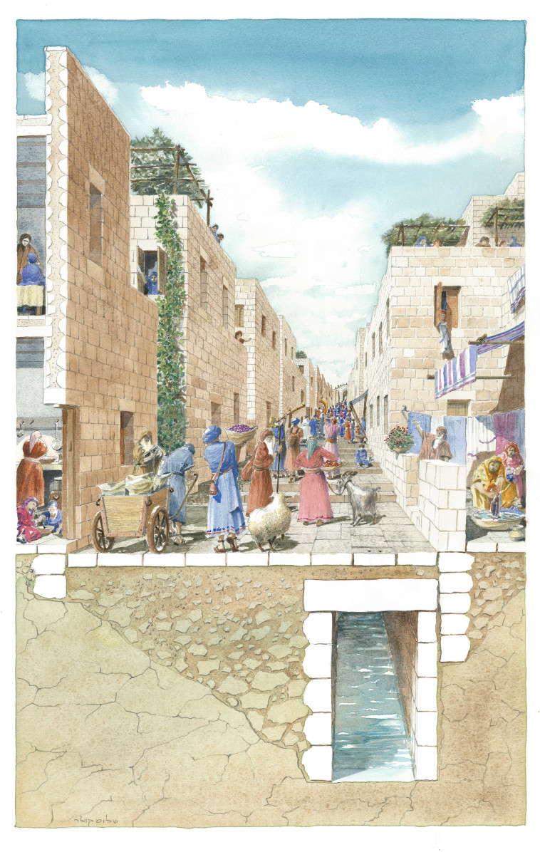 שחזור דרך עולי הרגל בתקופת בית שני