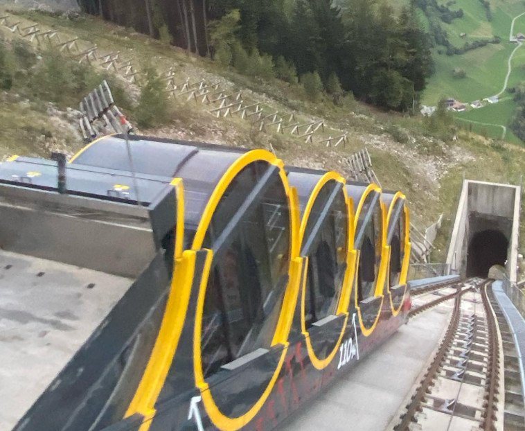 Stoosbahn, שוויץ (צילום: צילום מסך אינסטגרם)